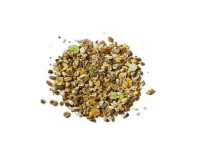 Dodatek do pożywienia dla wszystkich ras psów Flockenmix to karma uzupełniająca z warzyw i zbóż. Stanowi idealne uzupełnienie mokrej karmy serii MaxiDog Vit lub przy karmieniu świeżym mięsem (BARF)