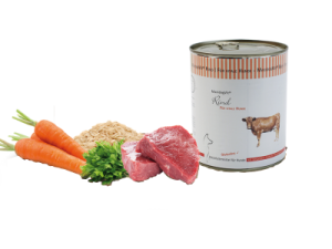 Karma mokra z wołowiny dla wszystkich ras