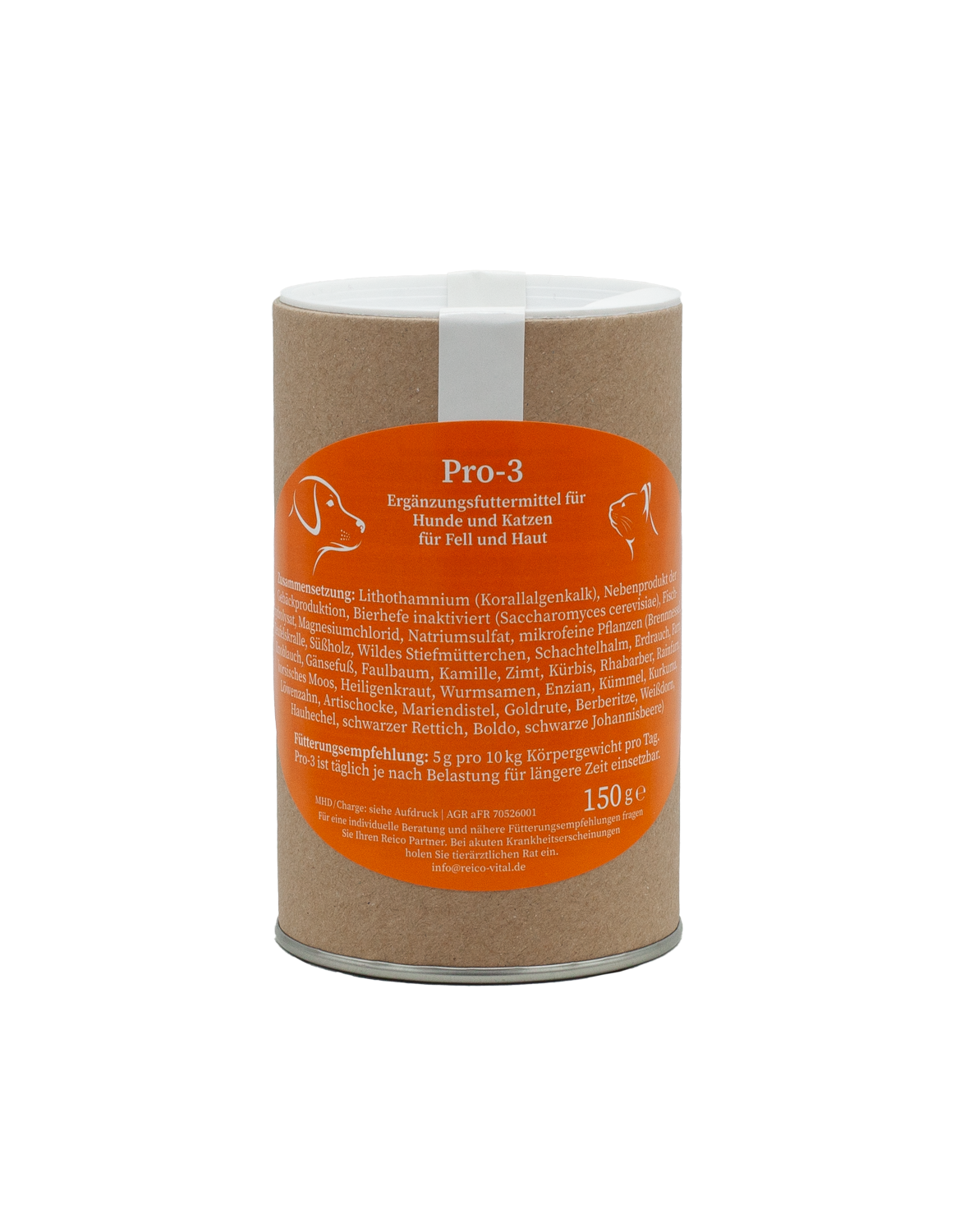 Pro-3 to mieszanka ziół, drożdży, pierwiastków śladowych i aminokwasów, specjalnie opracowana do eliminowania problemów ze skórą i sierścią.